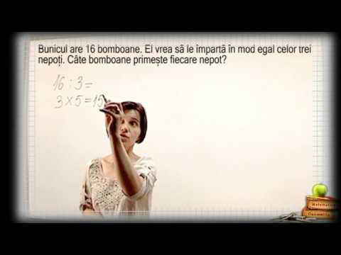 Împărțirea cu rest/Clasa III-a