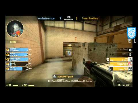 CGPL LAN Finals - Group Stage - Voxeminor vs Auxilliary nuke_se