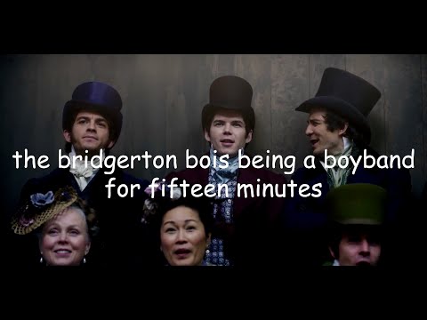 the bridgerton bois being a boyband for fifteen minutes