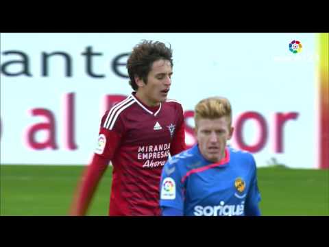 Highlights CD Mirandés vs Nàstic (0-1)