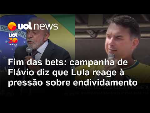Bets: campanha de Flávio diz que Lula reage à pressão do endividamento e minimiza ganho eleitoral