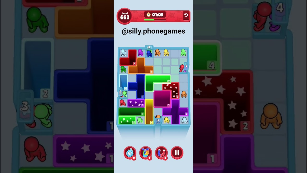 Drop Away Level 662 Walkthrough Solution