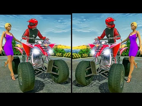 ATV Taxi Driving Offroad : Quad Bike Cab Stunts level 2 (Android ios gameplay)