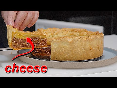 Bite into Kiwi Cuisine: The Ultimate New Zealand Beef and Cheese Pie Recipe!