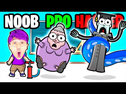 BASH THE TEACHER *ALL LEVELS + ALL TEACHERS*! (NOOB vs PRO vs HACKER!)