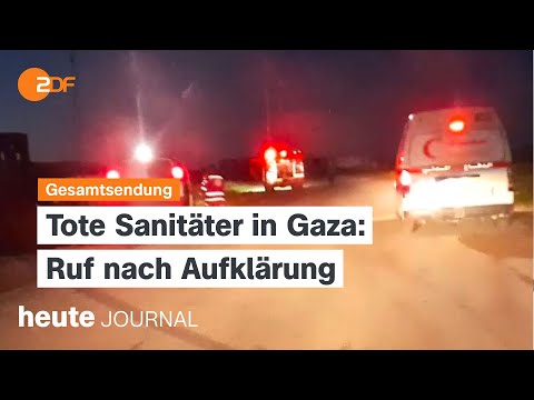 heute journal vom 07.04.2025 Zollstreit belastet Börsen, EU reagiert, Trockenheit in Deutschland
