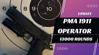 Pilot Mountain Arms Operator 1911: 13,000rd Update