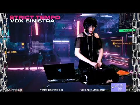 Vox Sinistra - Strict Tempo 04.07.2022 (EBM, Coldwave, Electro Wave, Dark Techno, Industrial, DJ)
