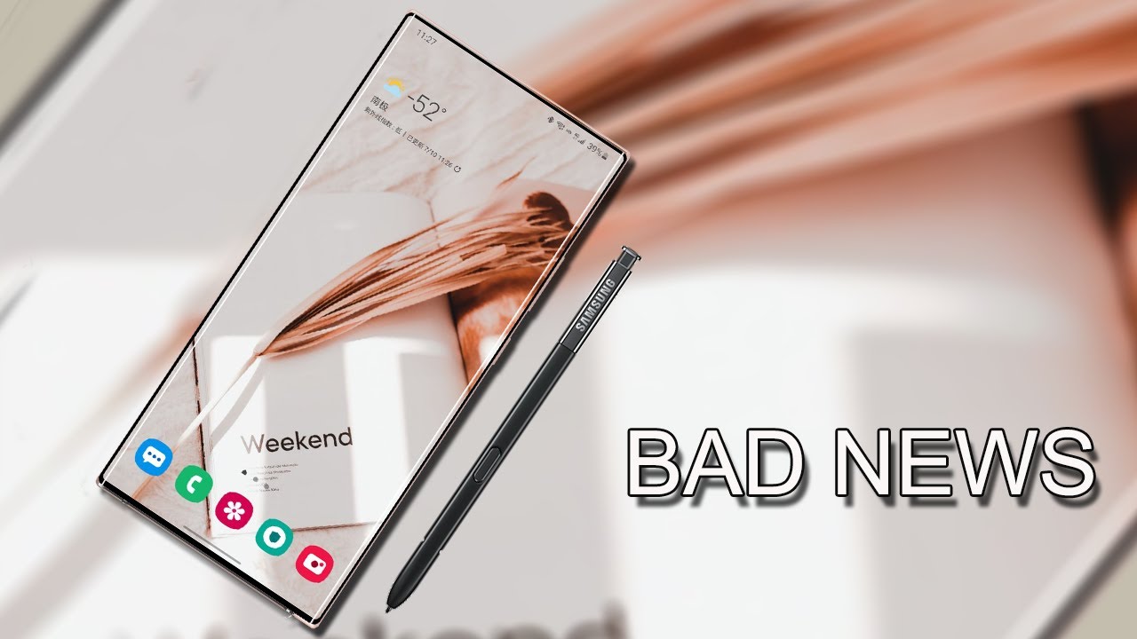 Samsung Galaxy Note 20 - BAD NEWS!!!