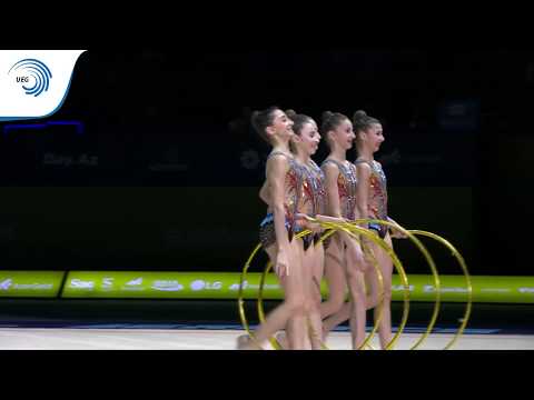 Italy - 2019 Rhythmic Gymnastics European Championships, junior 5 hoops final