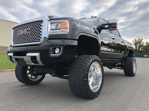 BEAST FTS LIFTED 2015 GMC SIERRA 2500 HD DENALI 6.0L