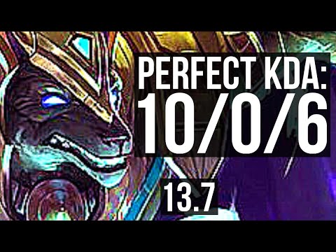 NASUS vs RIVEN (TOP) | 10/0/6, Legendary, 1.1M mastery | TR Master | 13.7