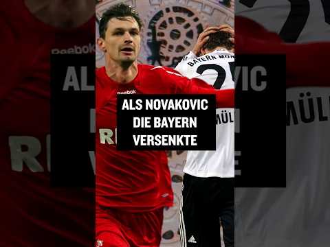 Video Thumbnail: Wisst ihr noch, als Novakovic den FC Bayern schockte? #shorts