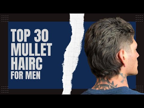 30 Trending Mullet Haircuts for Men: A New Trend #hair...