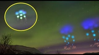 Sweden, Web Cam records an extraordinary sighting of a fleet of UFOs on Abisko
