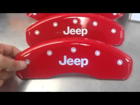Jeep JK Caliper cover by MGP Wrangler