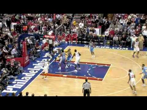 Back in Philly-Iverson's First Game vs Nuggets (December 7, 2009)