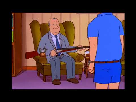 Buck Threatens Hank with a GUN | King of the Hill