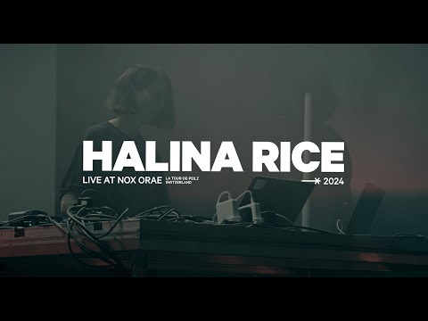Halina Rice - "New Sunday" & "New Basis" - Live @ Nox Orae 2024 UHD