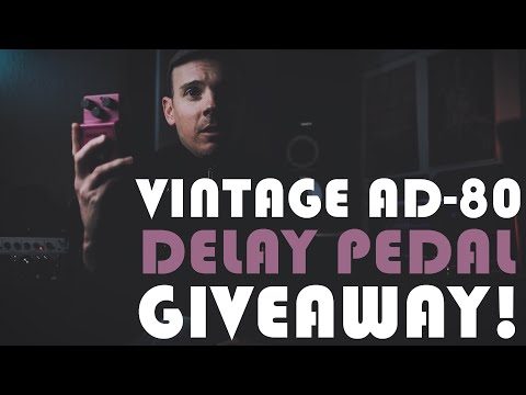 [ENDED] WIN THIS VINTAGE AD-80 ANALOG DELAY