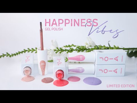 Палітра гель-лаків на тіпсах JOIA  vegan 116-120