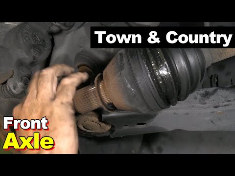 2014 Chrysler Town & Country Front Right Axle