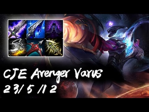 CJE Avenger Varus vs Ashe | Korea High Elo Replays