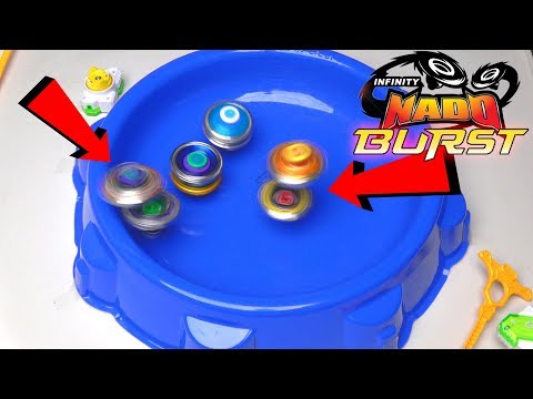 OMG INFINITY NADO CAN BURST! | Infinity nado split edition (THE INSANE BEYBLADES)