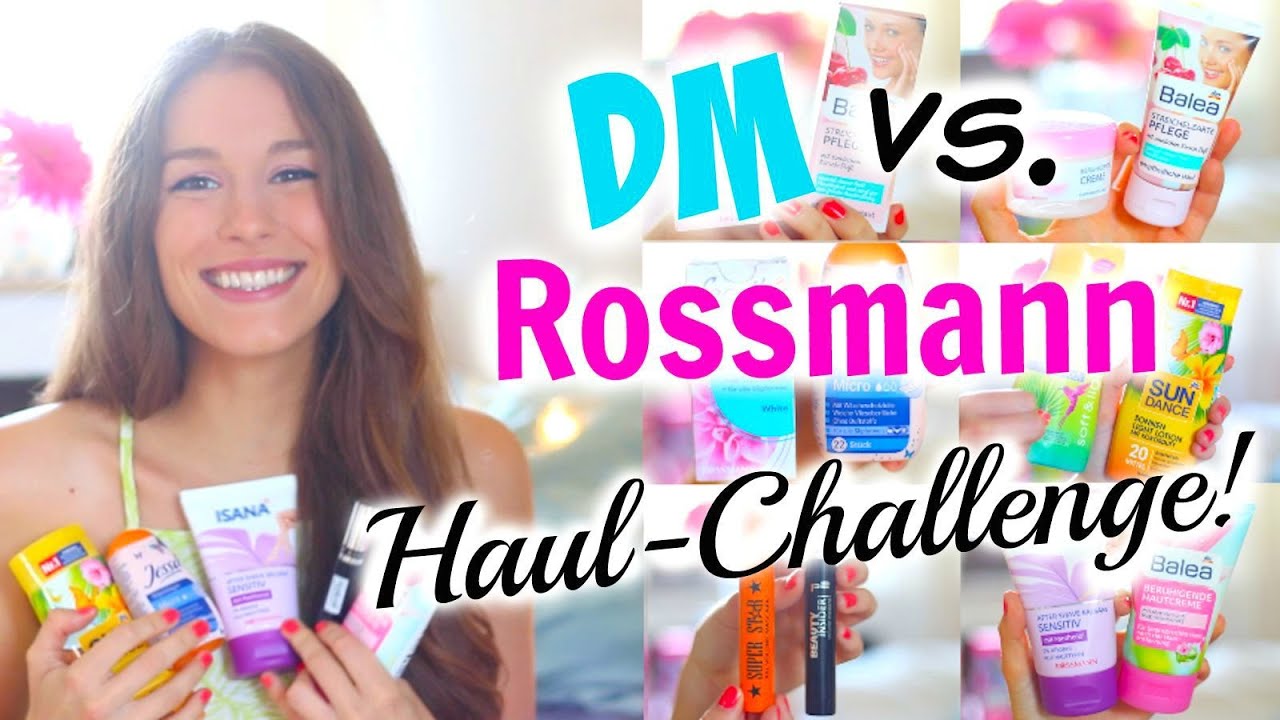 DM vs. ROSSMANN HAUL CHALLENGE ♡ BarbieLovesLipsticks