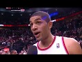 throwback nicolas batum s 0.9 second alley oop seals comeback win over spurs