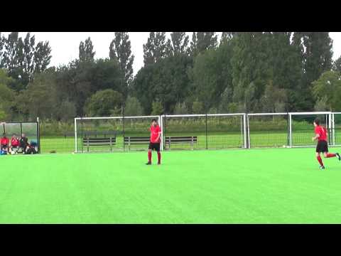 16 aug 2014 VV De Meern B1 - Roda '46 B1 vr 2-4 Doelpunt Roda uit vrije bal
