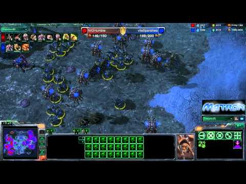 [200] StarCraft 2 - Spanishiwa (Z) vs NrGHumble (Z)