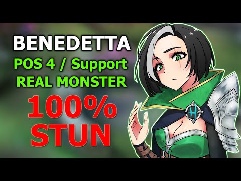 BENEDETTA SUPPORT GAMEPLAY | MOBILE LEGENDS
