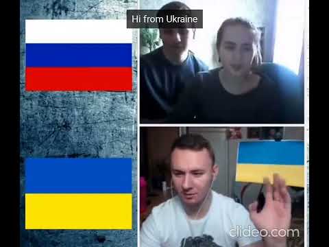 Ukrainian streamer talking with russians on Chatroulette