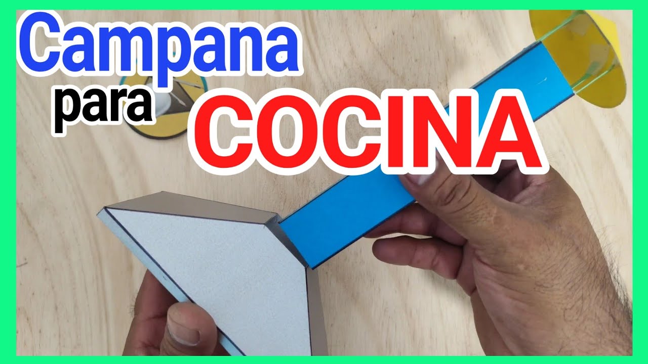 Trazado de Campana para Cocina!