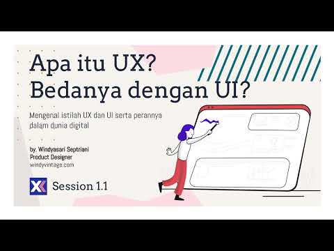 Foto kelas UX Design Process dan Penerapan Teori