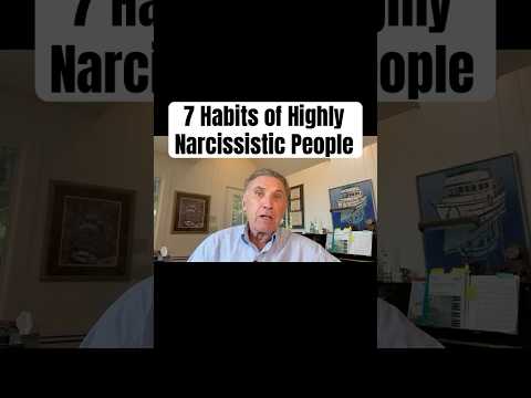 7 Habits of Highly Narcissistic People #narcissism #narcissist