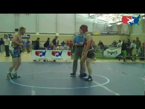 FILA Cadet Nationals 76 kg freestyle: Marsteller (Pennsylvania) def. Marshall (Florida)