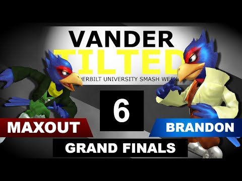 VanderTILTED #6 - Melee Singles - Maxout (Falco) VS Brandon (Falcon, Falco) - Grand Finals