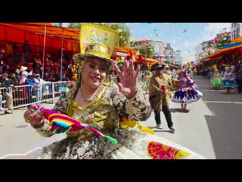 CARNAVAL DE ORURO 2025 - Primera parte 🇧🇴 | 4k 60fps 3840 x 2160 HD High-Definition