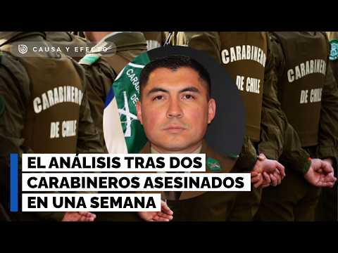 ¿Por qué no sabían que tenía armas? El análisis tras dos carabineros asesinados en una semana