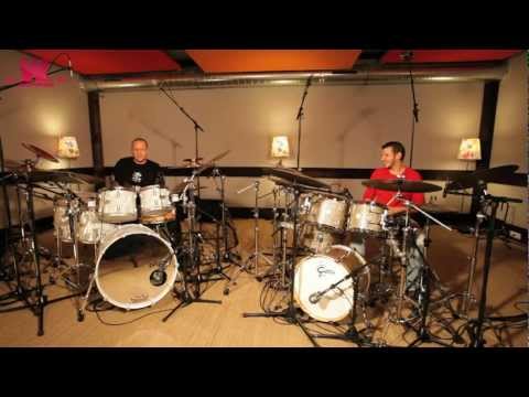 Gretsch Drums - Duo Nicolas Viccaro & Gergo Borlai by www.wikidrummers.com