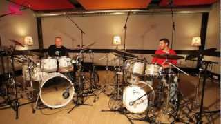 Gretsch Drums - Duo Nicolas Viccaro & Gergo Borlai by www.wikidrummers.com