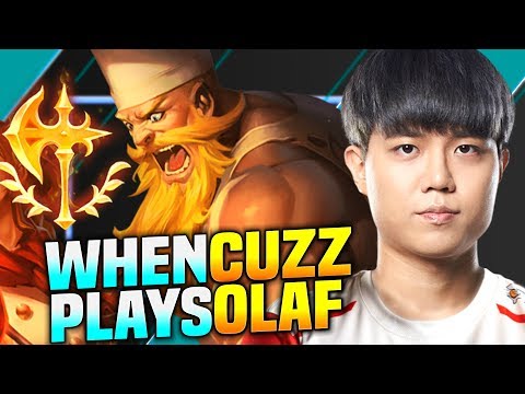 WHEN CUZZ PLAYS OLAF JUNGLE! - SKT T1 Cuzz Plays Olaf vs Kayn Jungle! | Season 2020 KR SoloQ