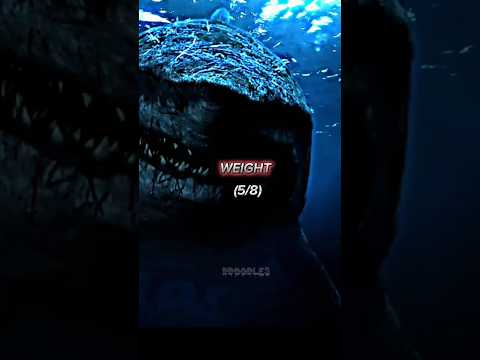 (Accurate)Mososaurus vs (Accurate) megalodon ||#mososaurus #vs #meg #edit #shorts