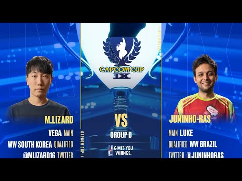SFV - M. Lizard x Juninho-Ras - Capcom Cup IX - Group D - Day 2