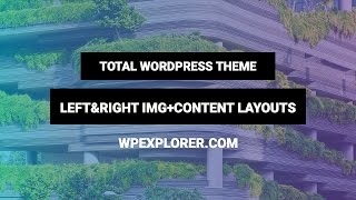 Left & Right Style Image + Content Layouts in WordPress using Visual Composer