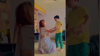 Mom and Son Love 😍🥀 | Desi Mom Shorts💃💓 | Saree Videos #shorts