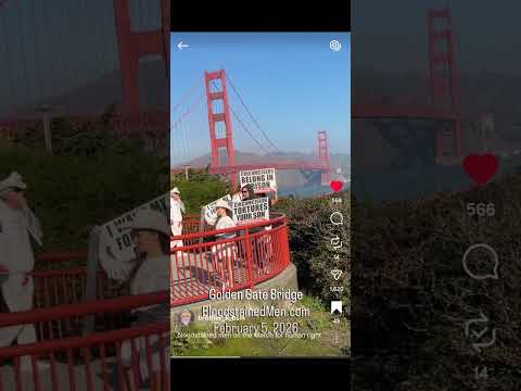 Bloodstained Men at Golden Gate Bridge