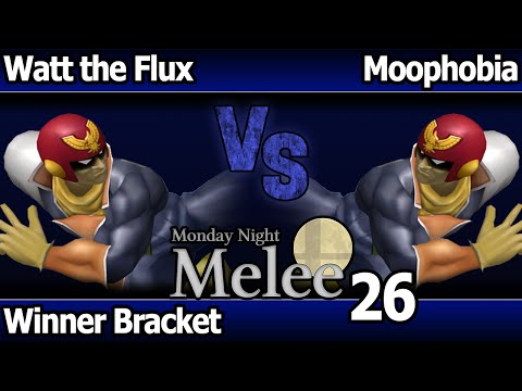 MNM 26 Melee - Watt the Flux (C Falcon) vs Moophobia (C Falcon) - Winners Bracket
